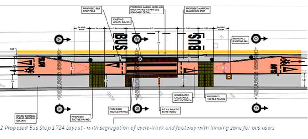 Map image of road works